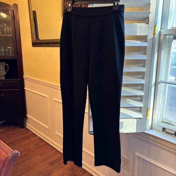 ST. JOHN BLACK PANTS IN GREAT VINTAGE CONDITION SiZE 12 - Picture 3 of 10